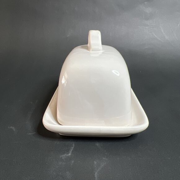 Rae Dunn, Artisan Collection, Covered Butter Dish, SPREAD Text,Ceramic,Farmhouse - Picture 6 of 14